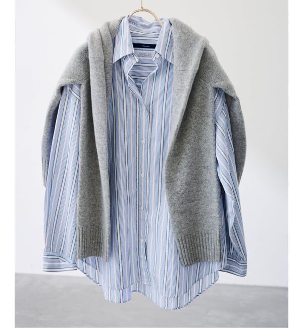 FRAMeWORK「インポートファブリックシャツ」|シャツ・ブラウス|ボルドー