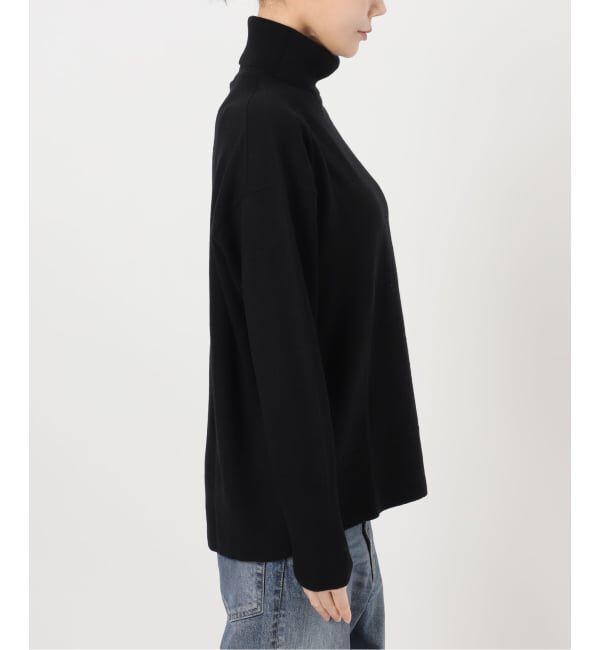 FRAMeWORK「≪追加≫ハトメ付き天竺タートルネック」|ニット・セーター|