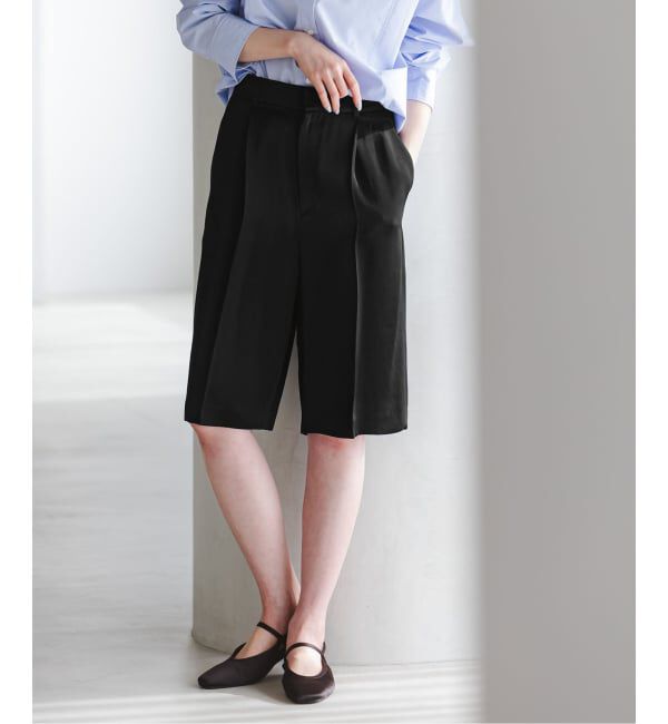 NOBLE「《予約》コンパクトサテンバミューダーパンツ」|その他|