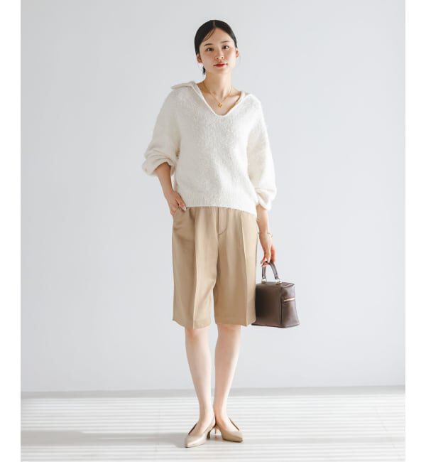 NOBLE「《予約》コンパクトサテンバミューダーパンツ」|その他|