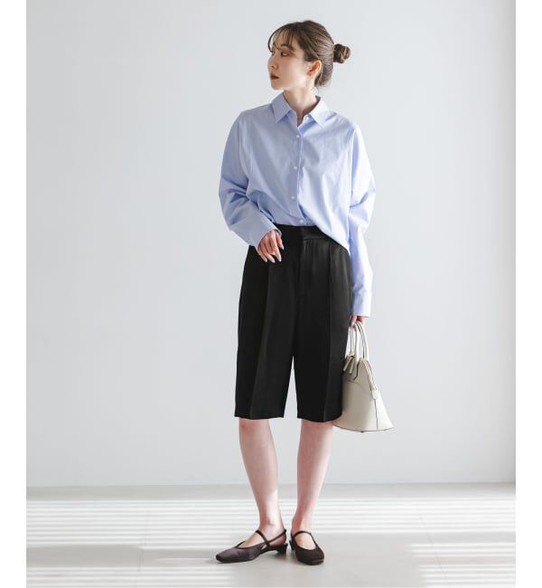 NOBLE「《予約》コンパクトサテンバミューダーパンツ」|その他|