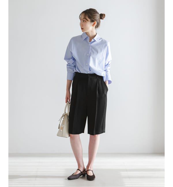 NOBLE「《予約》コンパクトサテンバミューダーパンツ」|その他|