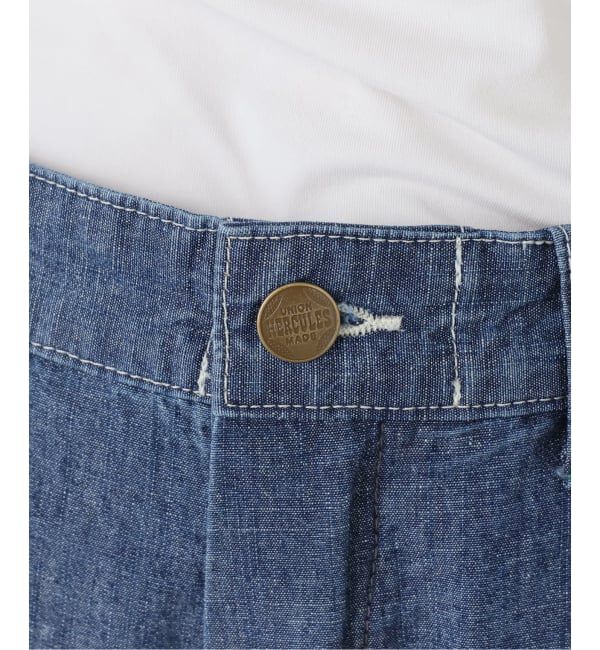 FRAMeWORK「UNION HERCULES/ユニオンヘラクレス MADE インディゴダンガリーワークパン」|デニム|