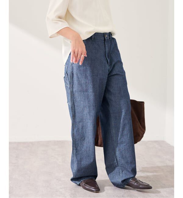 FRAMeWORK「UNION HERCULES/ユニオンヘラクレス MADE インディゴダンガリーワークパン」|デニム|