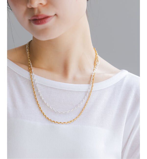 NOBLE「in mood/インムード ECHOLAYER(2P)necklace」|ネックレス|