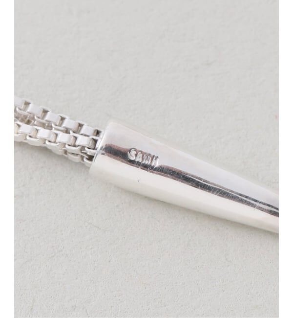 Spick and Span「《予約》【SAMH by LILAS】トリプルネックレス SV」|ネックレス|