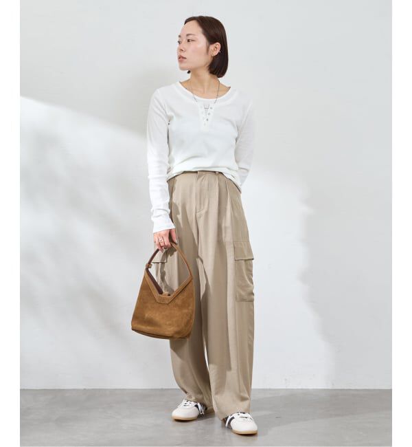 U by SPICK&SPAN「《予約》フェイクレイヤードガーゼフライストップス」|Tシャツ・カットソー|