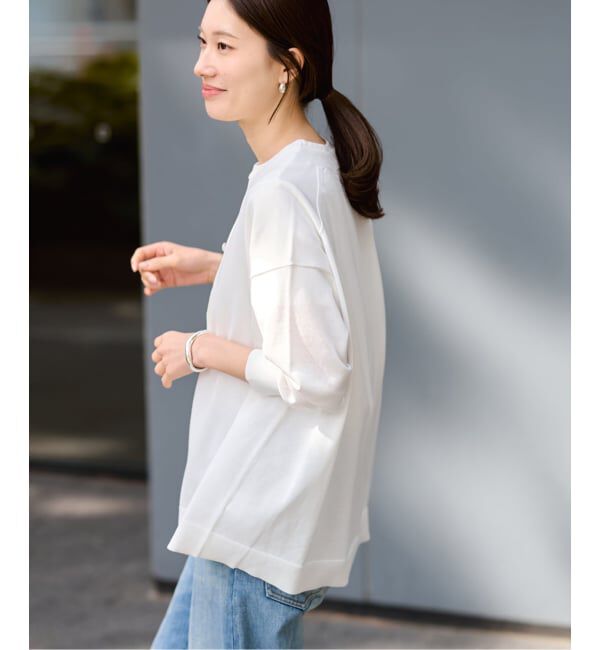 FRAMeWORK「≪一部カラーWEB限定 / 追加予約≫CO/AceワイドVネックカーディガン」|カーディガン|