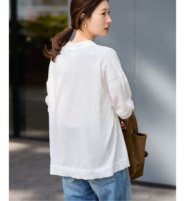 FRAMeWORK「≪一部カラーWEB限定 / 追加予約≫CO/AceワイドVネックカーディガン」|カーディガン|