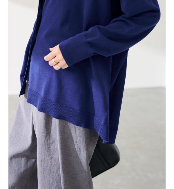 FRAMeWORK「≪一部カラーWEB限定 / 追加予約≫CO/AceワイドVネックカーディガン」|カーディガン|