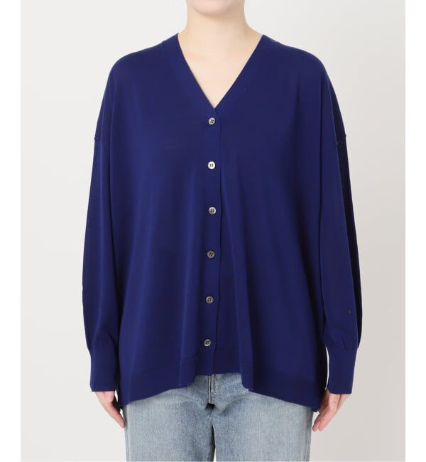 FRAMeWORK「≪一部カラーWEB限定 / 追加予約≫CO/AceワイドVネックカーディガン」|カーディガン|