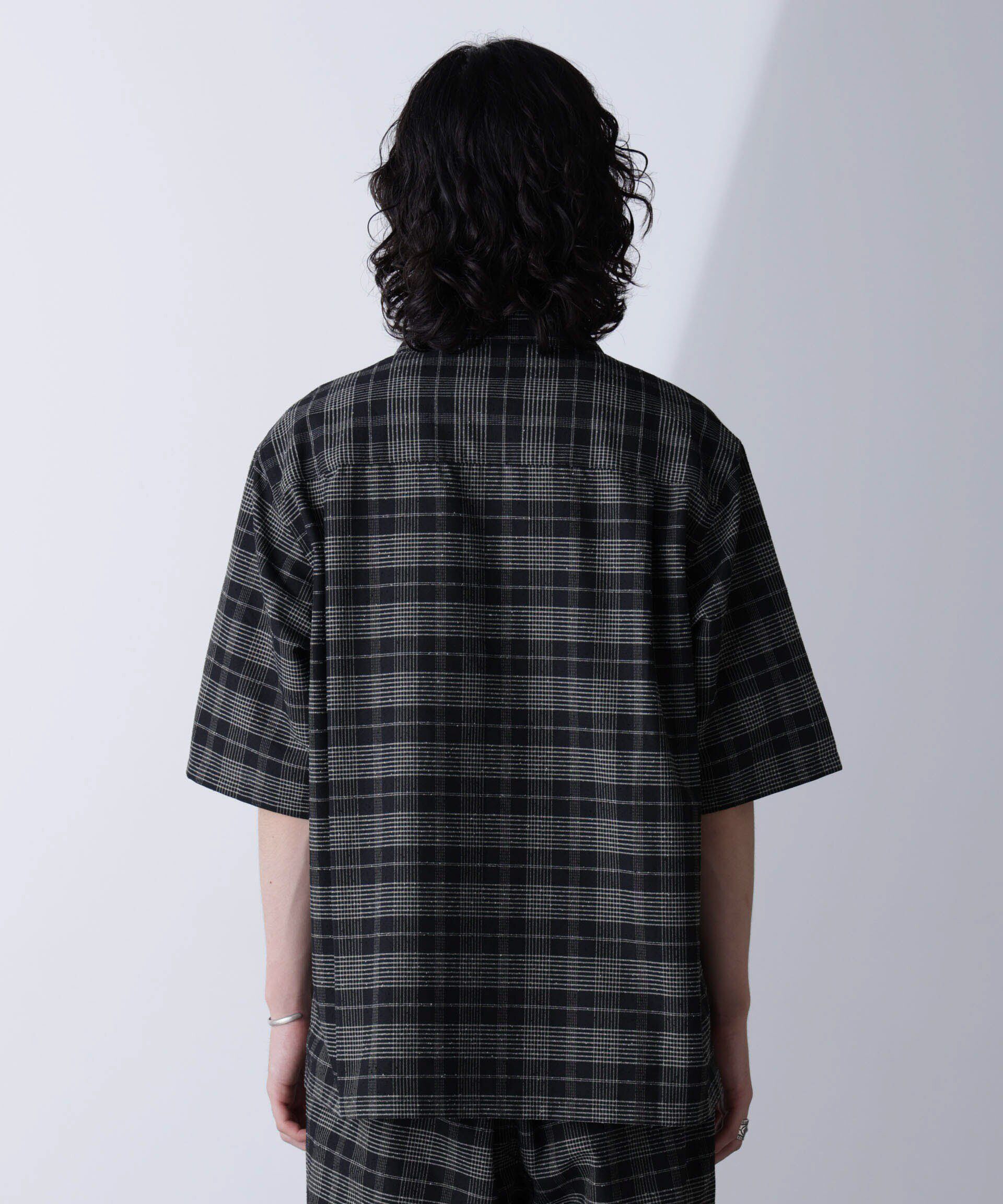 nano･universe「ブークレチェックオープンカラーシャツ」|シャツ・ブラウス|