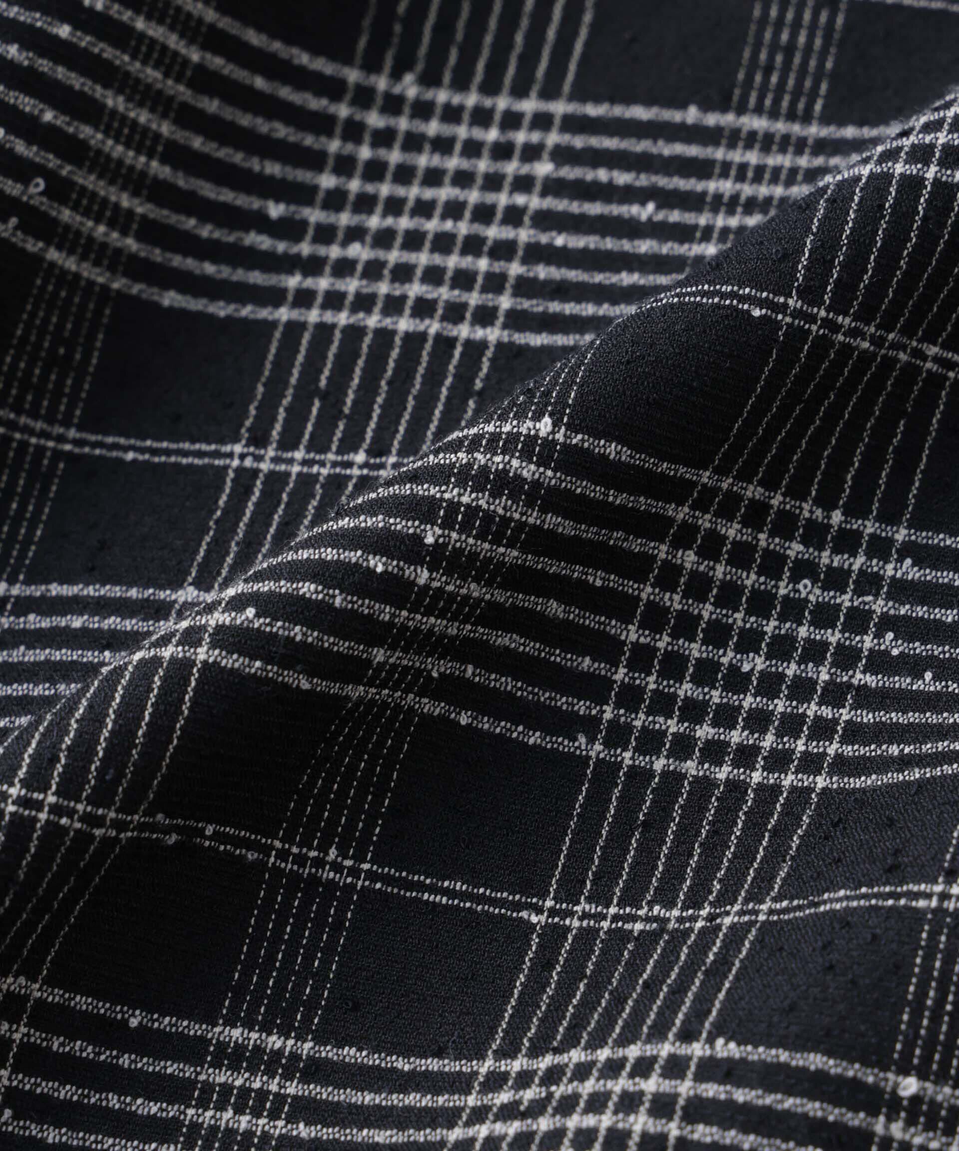 nano･universe「ブークレチェックオープンカラーシャツ」|シャツ・ブラウス|