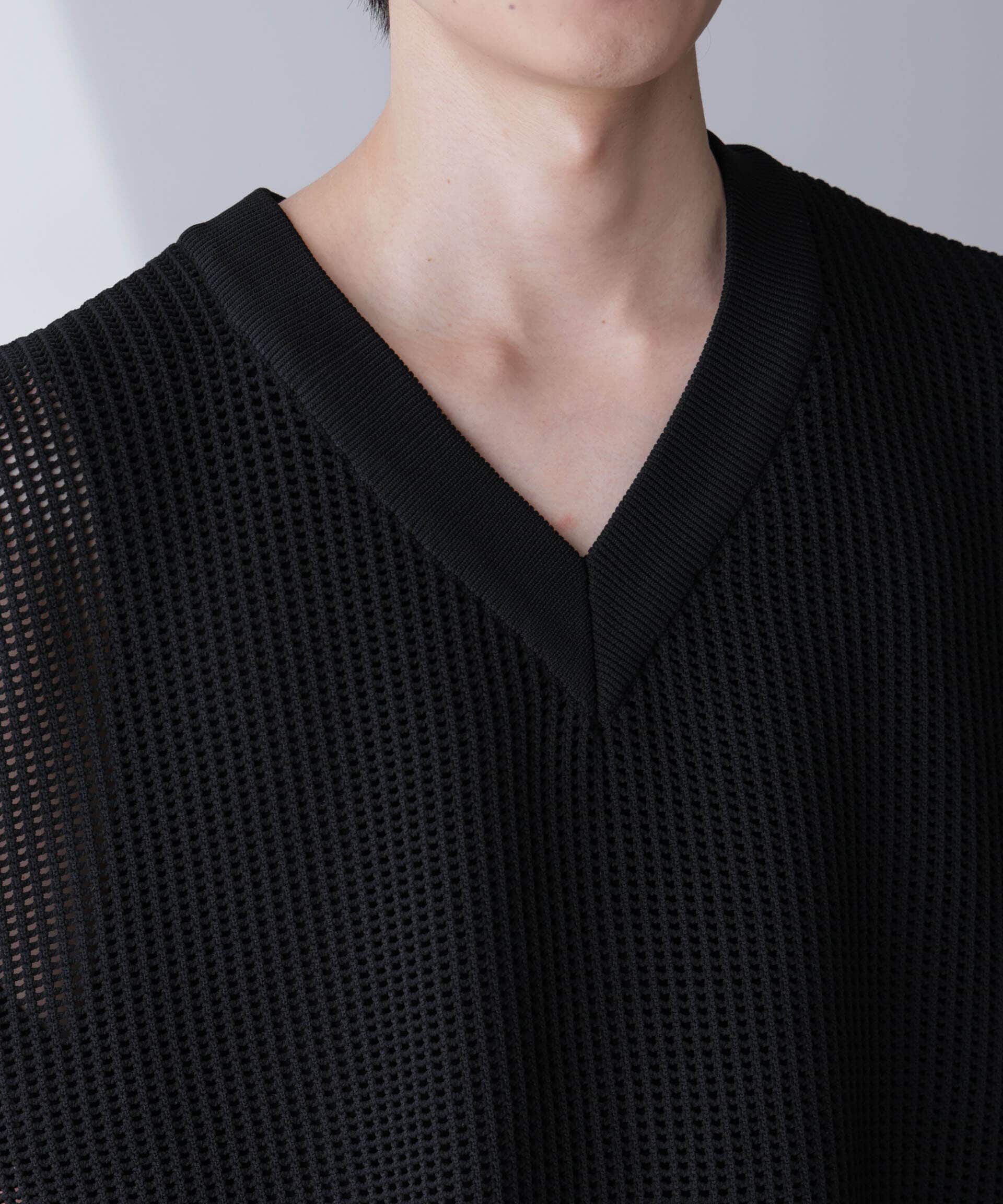 nano･universe「ルーズシルエット ニットベスト」|ニット・セーター|