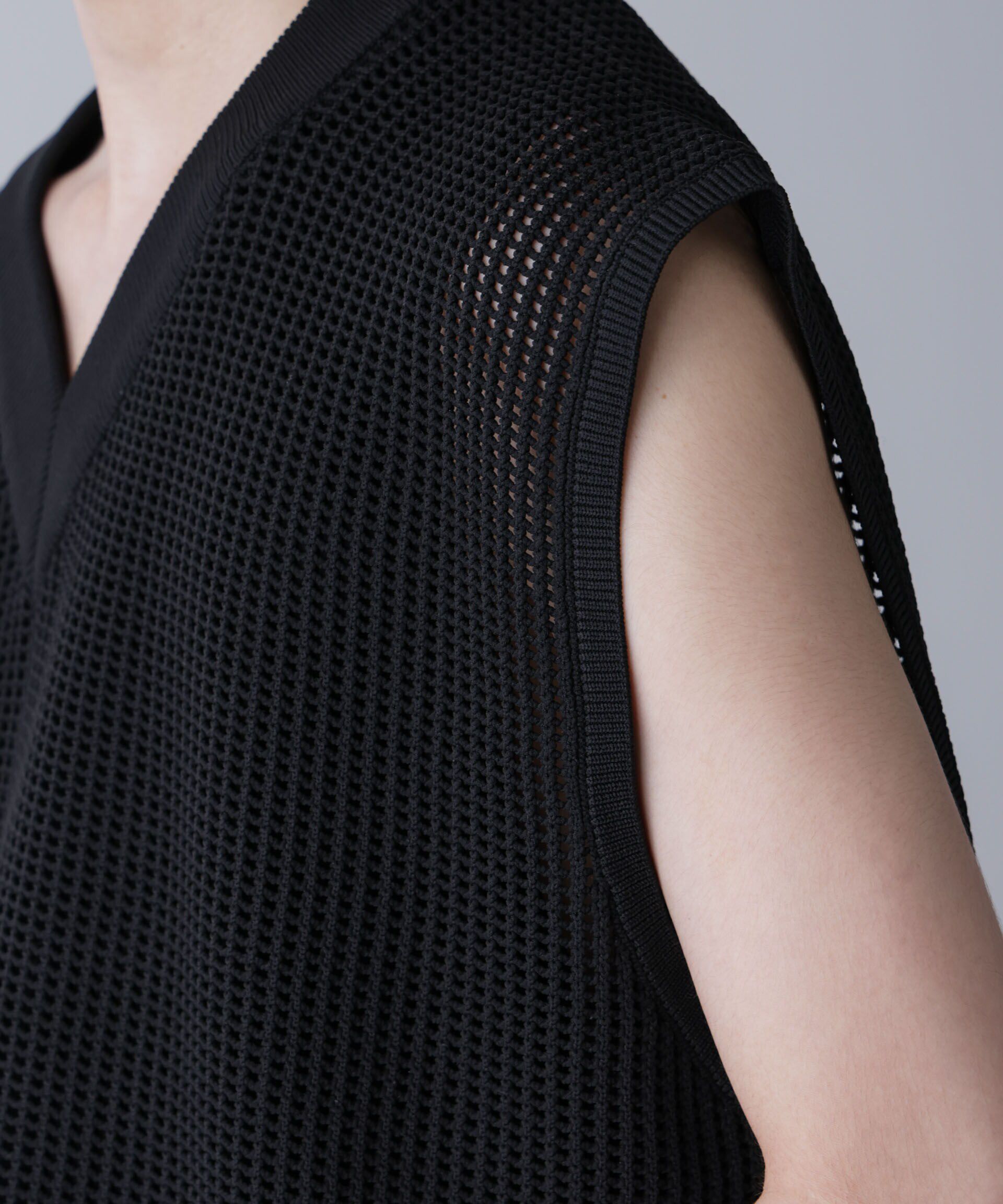 nano･universe「ルーズシルエット ニットベスト」|ニット・セーター|