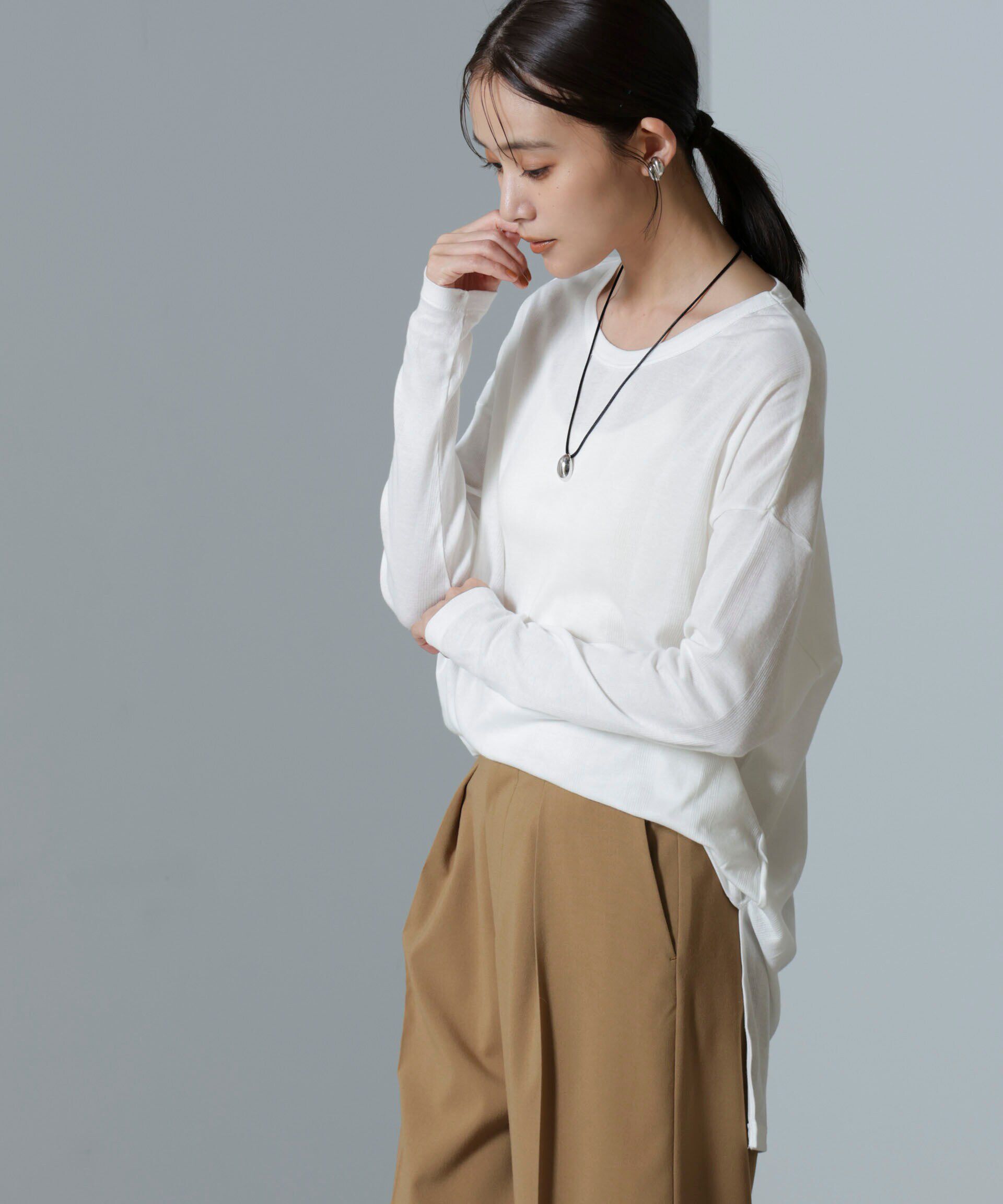 nano･universe「Robert P. Miller/Lightrib turtle Crew L/S tee」|Tシャツ・カットソー|