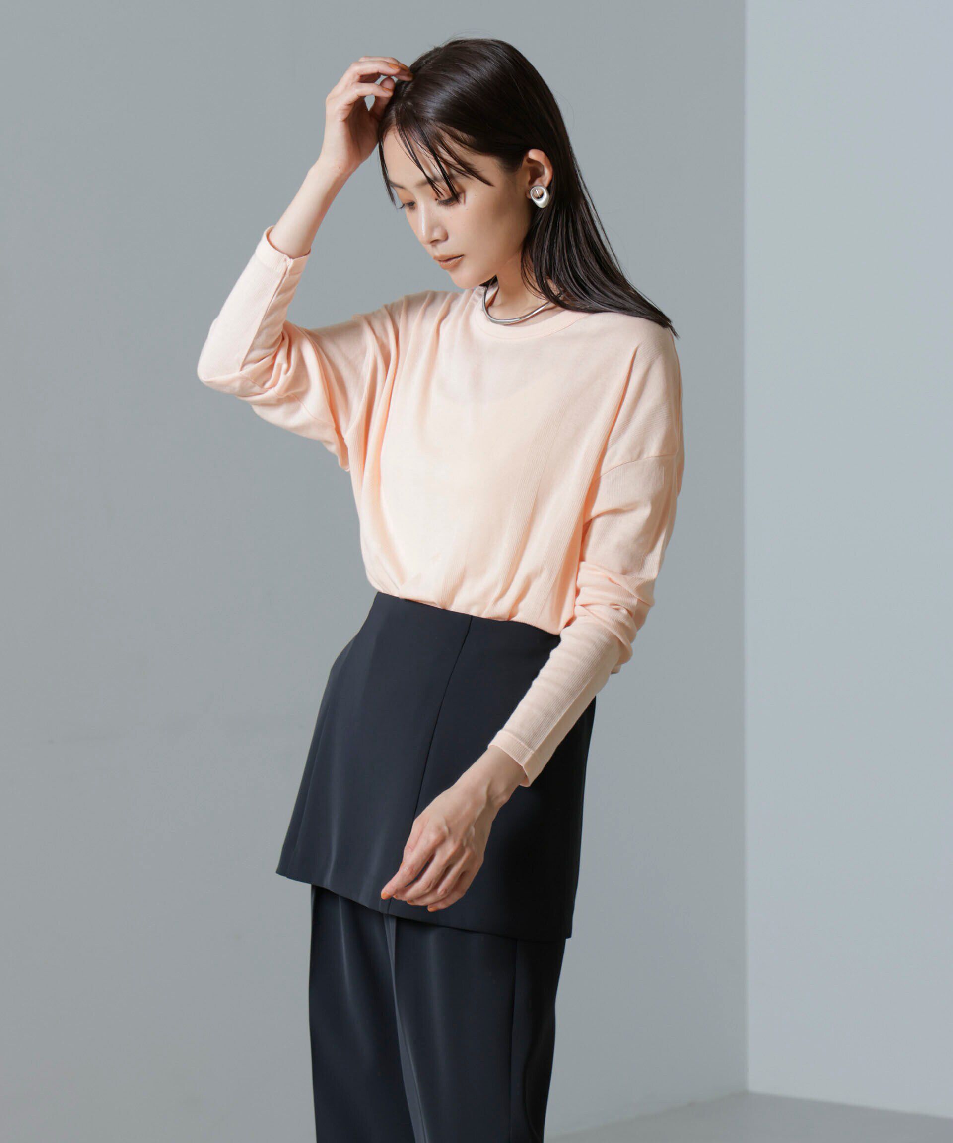 nano･universe「Robert P. Miller/Lightrib turtle Crew L/S tee」|Tシャツ・カットソー|