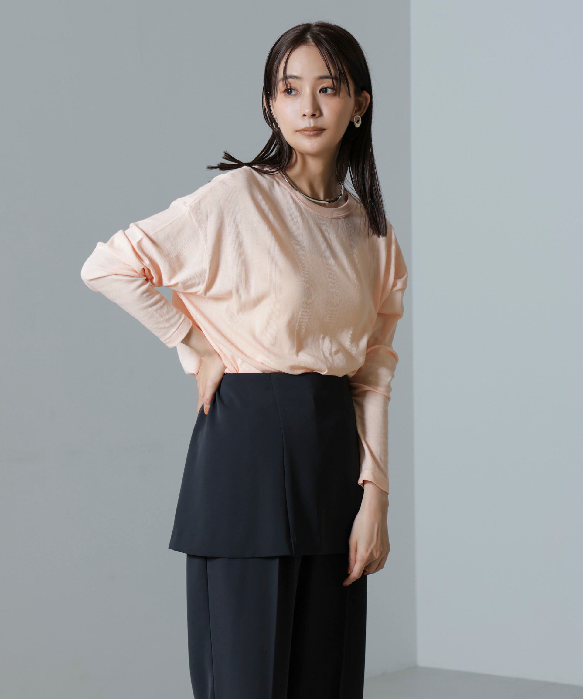 nano･universe「Robert P. Miller/Lightrib turtle Crew L/S tee」|Tシャツ・カットソー|