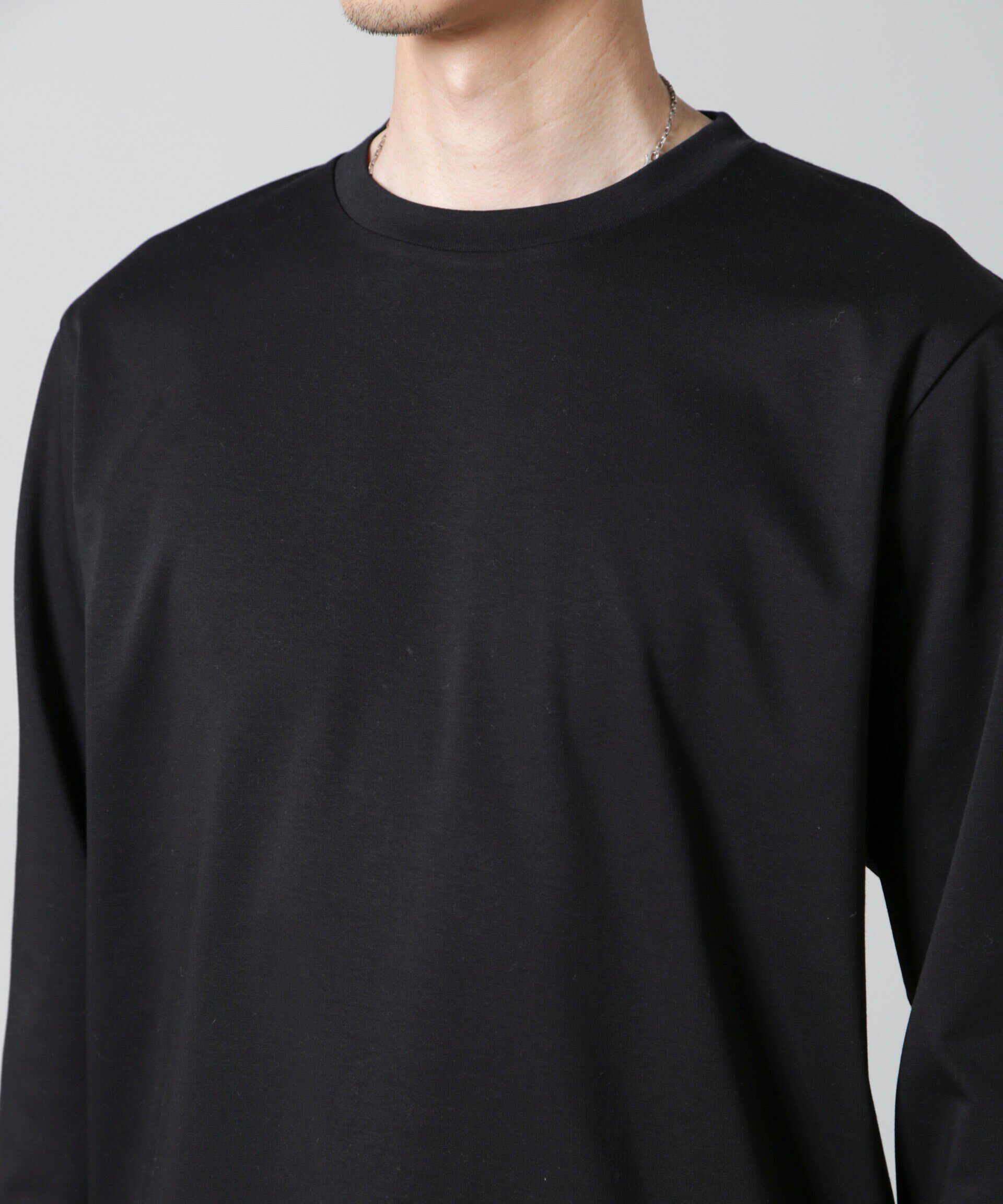 nano･universe「アンチスメルクルーネックTシャツ 長袖」|Tシャツ・カットソー|