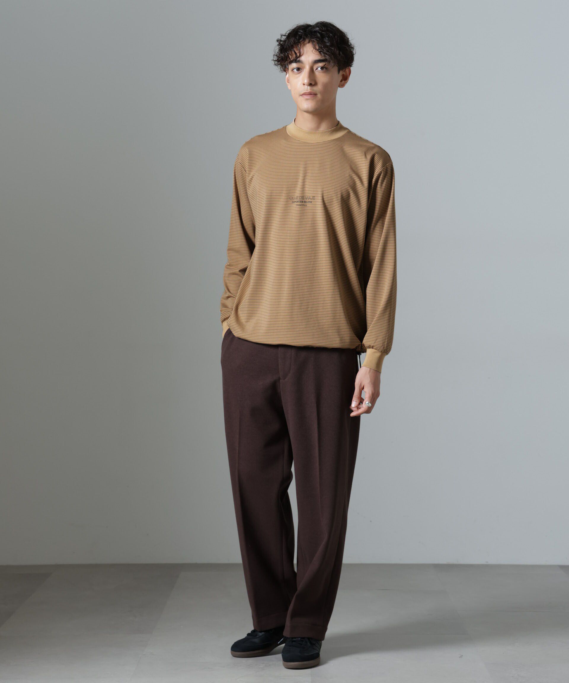 nano･universe「｢NJ/CLUB｣PARKSTOCK ボーダーロングスリーブTシャツ」|Tシャツ・カットソー|