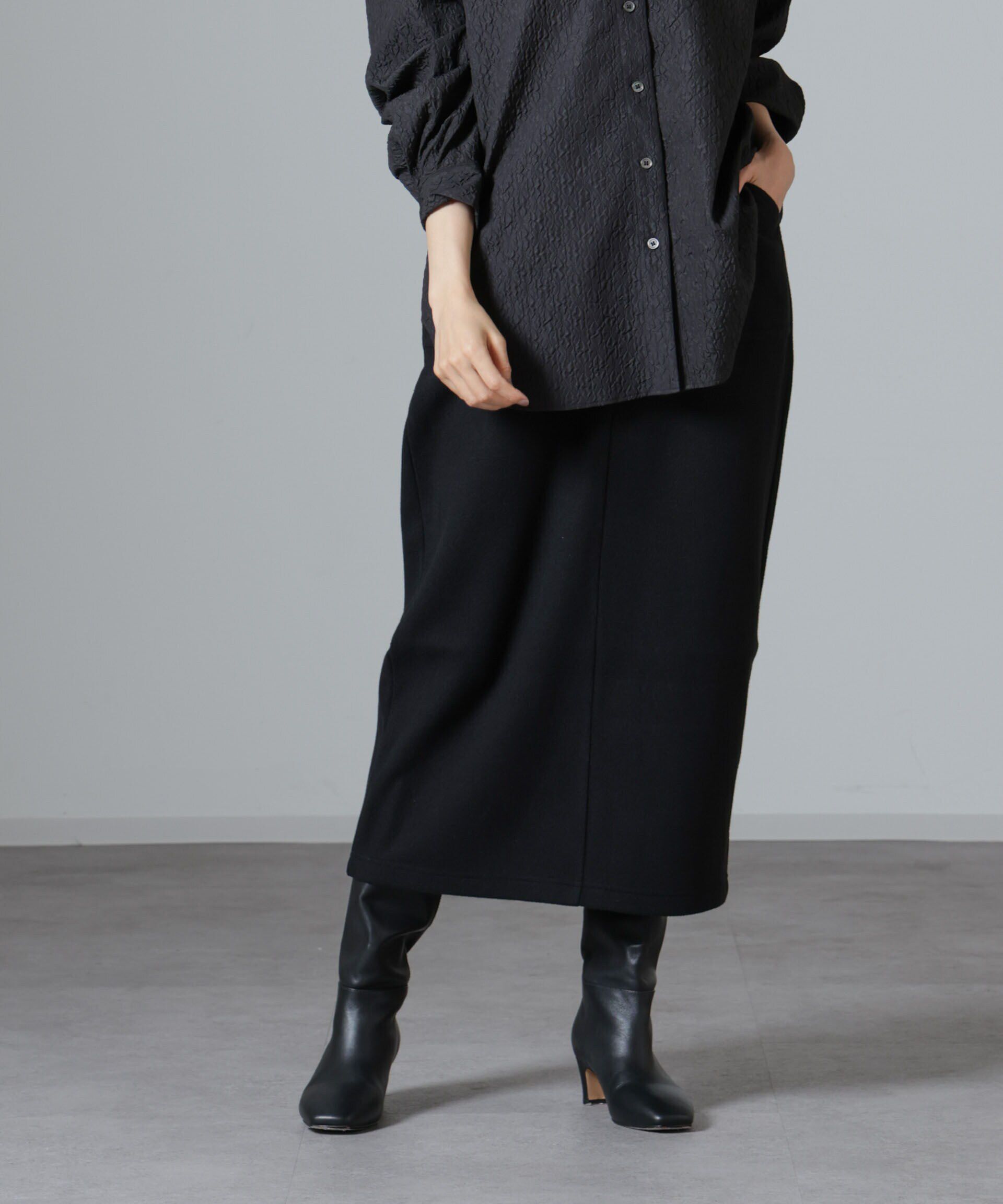 nano･universe「ウールライクニードルパンチスカート(セットアップ可)」|スカート|