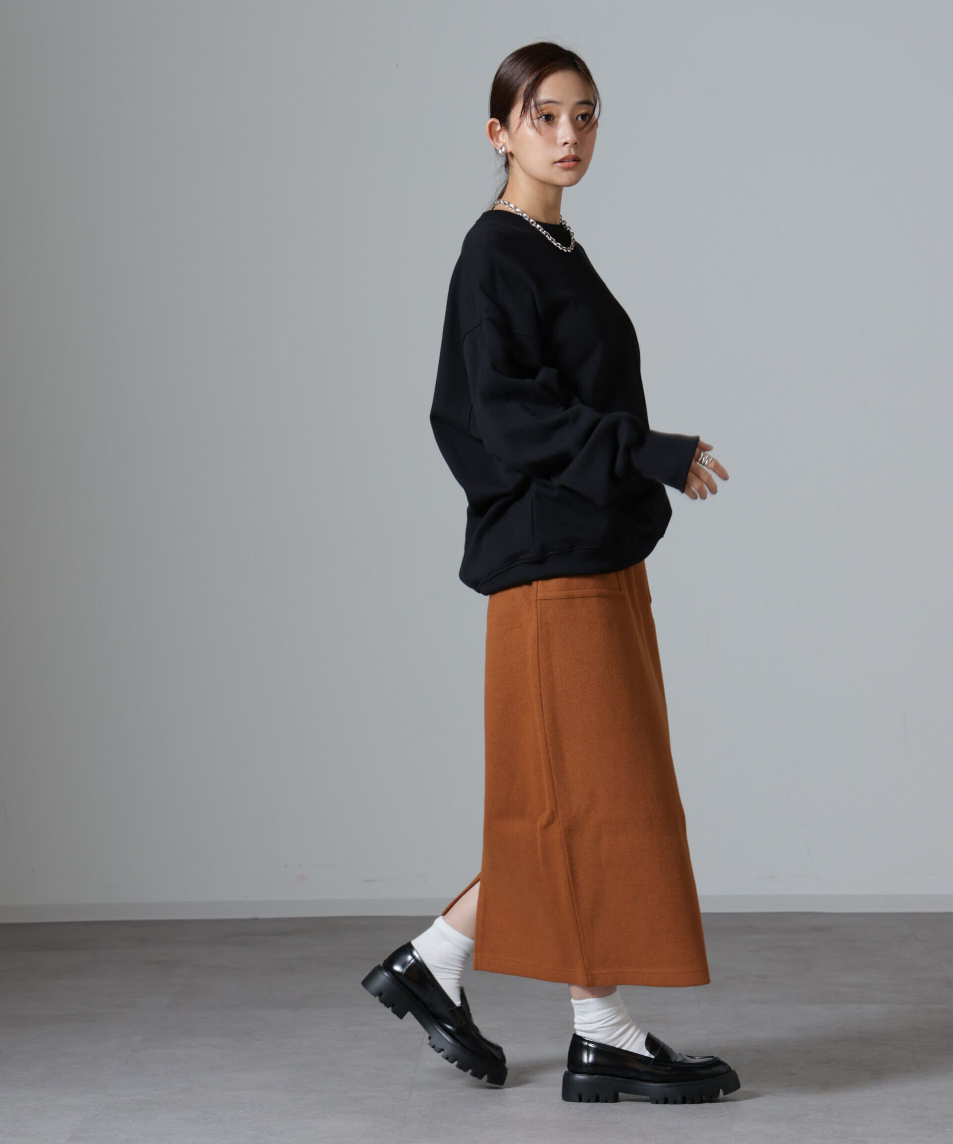 nano･universe「ウールライクニードルパンチスカート(セットアップ可)」|スカート|