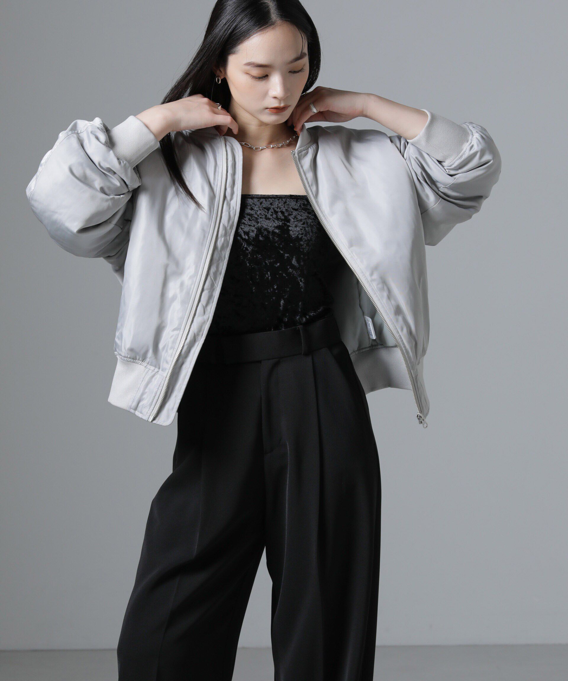 nano･universe「カップ付きベロアキャミソール」|Tシャツ・カットソー|