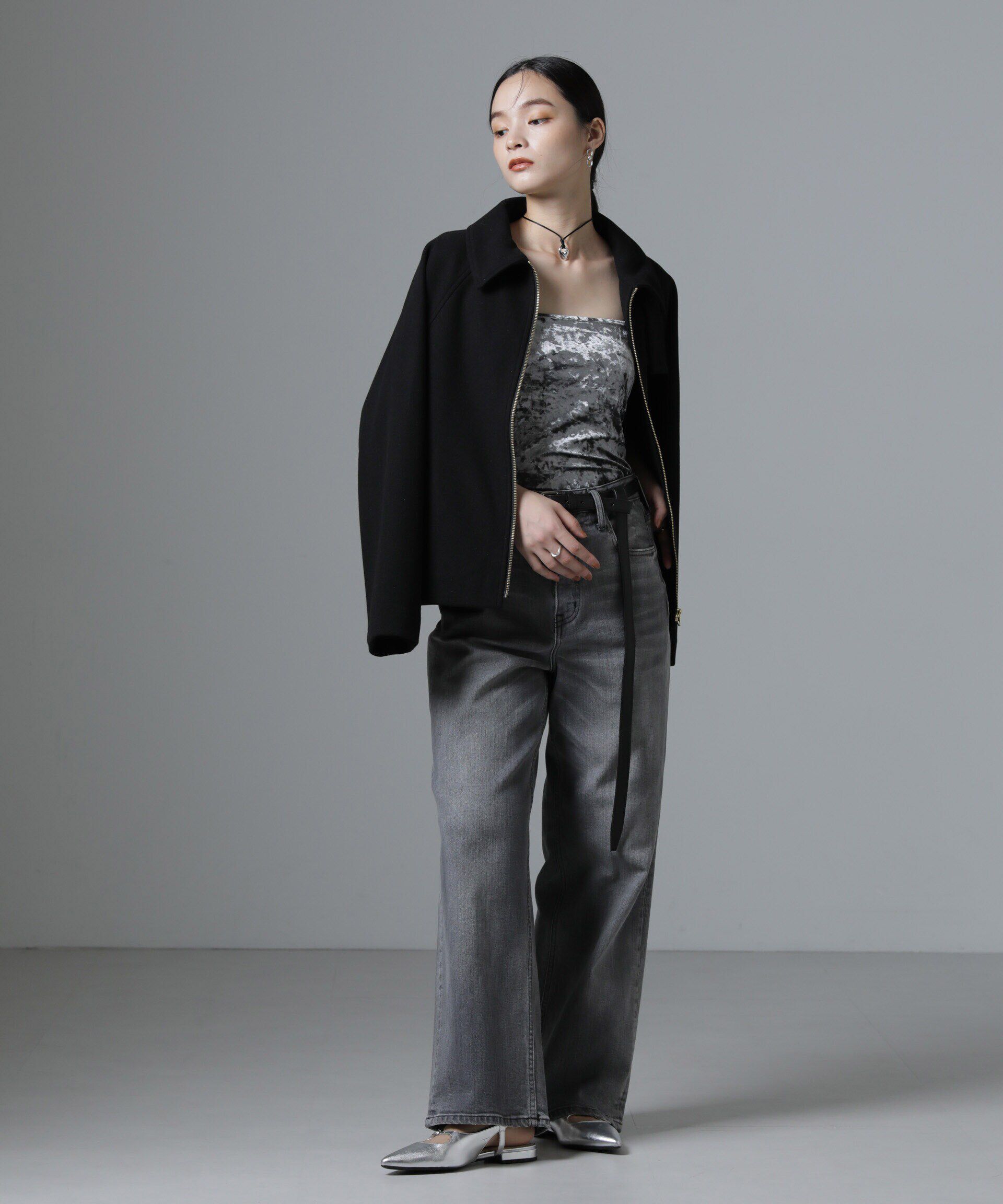 nano･universe「カップ付きベロアキャミソール」|Tシャツ・カットソー|