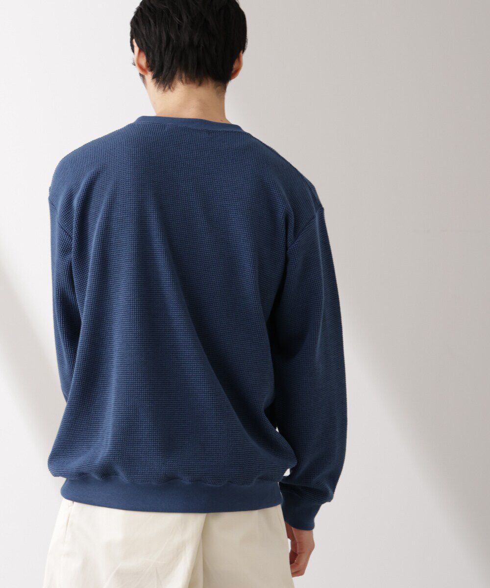 nano･universe「テックワッフルクルーネックTシャツ」|Tシャツ・カットソー|