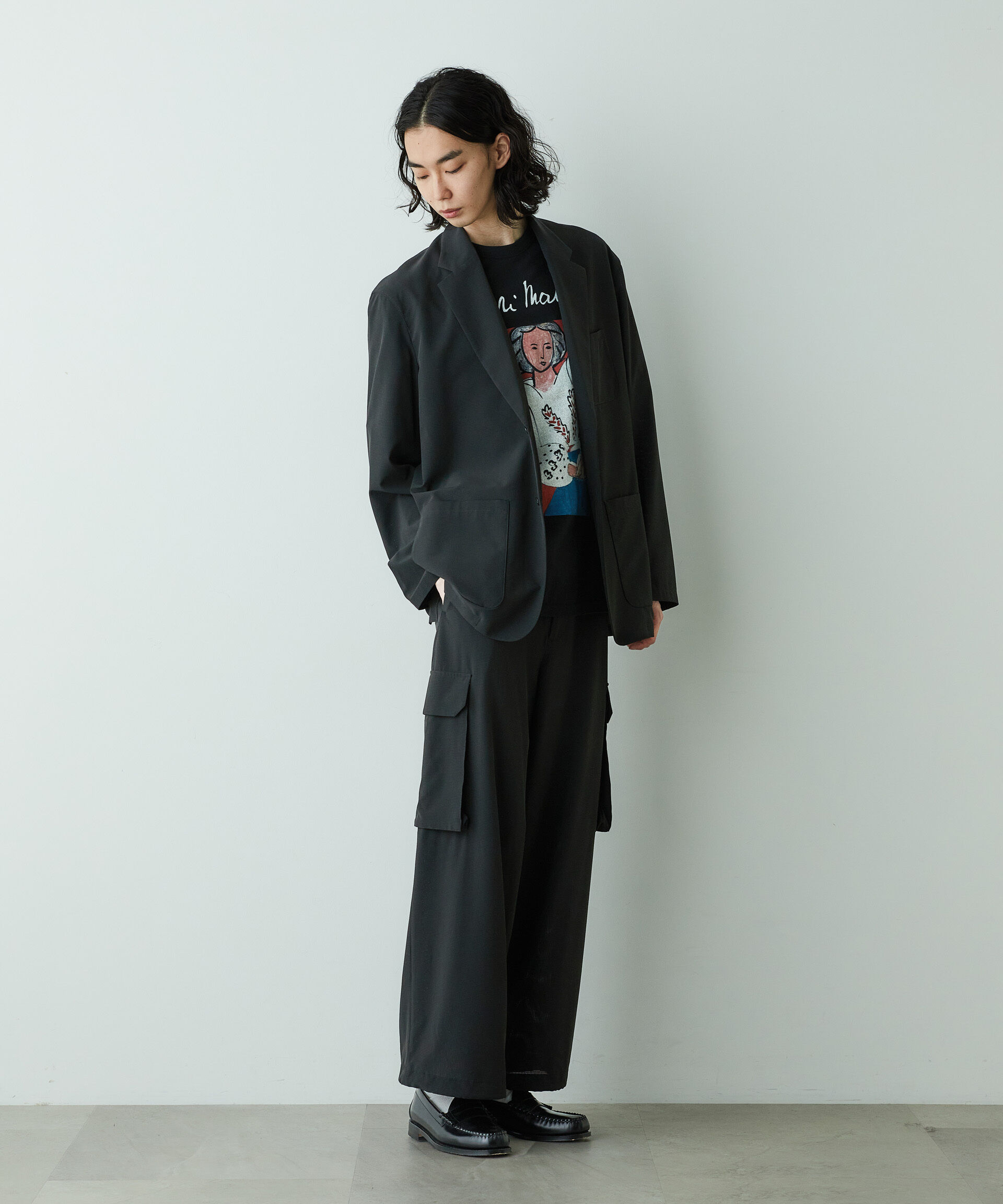 nano･universe「｢HOTEL PALACE｣オテルパラス アンリマティス アートグラフィックTシャツA」|Tシャツ・カットソー|