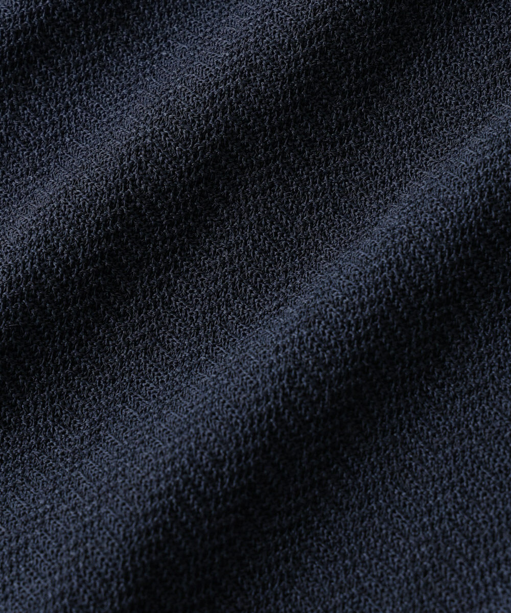 nano･universe「「Damerino」 ヘリンボン オープンカラーシャツ 半袖」|Tシャツ・カットソー|