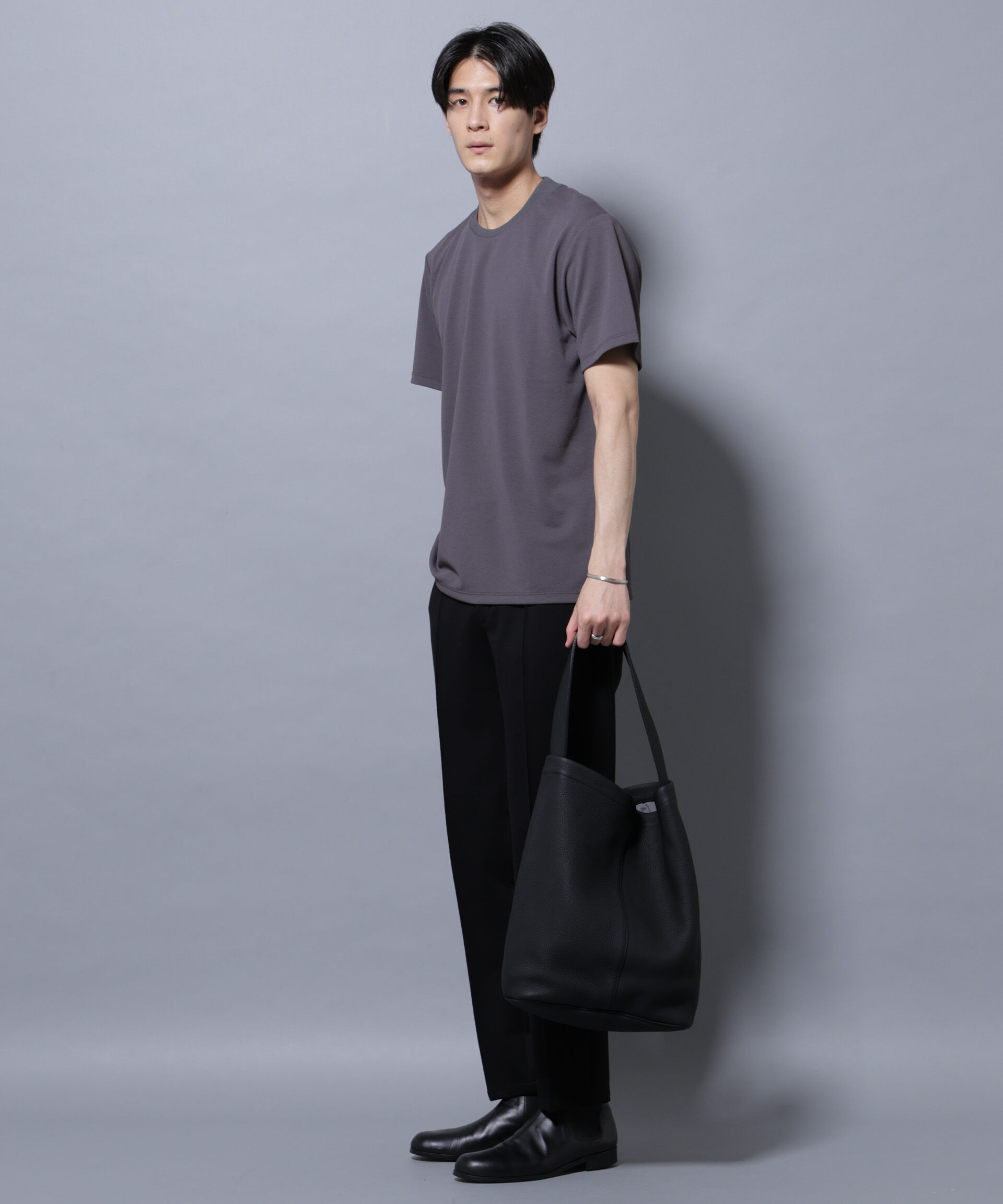 nano･universe「「N Tshirts」 AERO FREEZE 鹿の子ジャケT 半袖」|Tシャツ・カットソー|