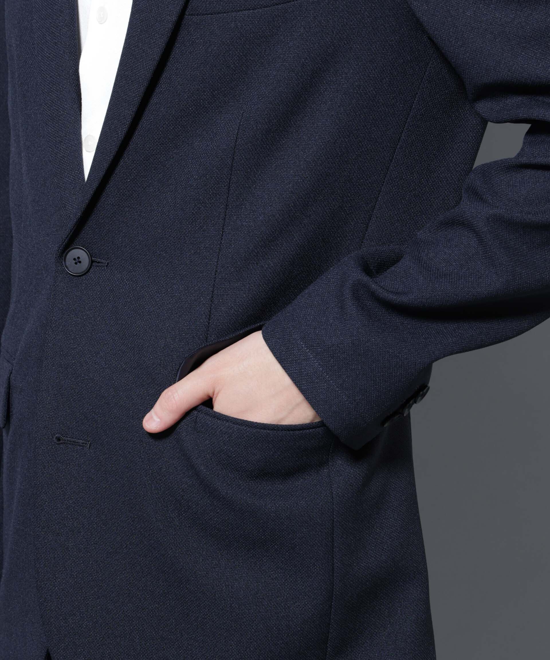 nano･universe「「Damerino」LANATEC(R)メランジオックスストレッチセットアップ」|スーツ|