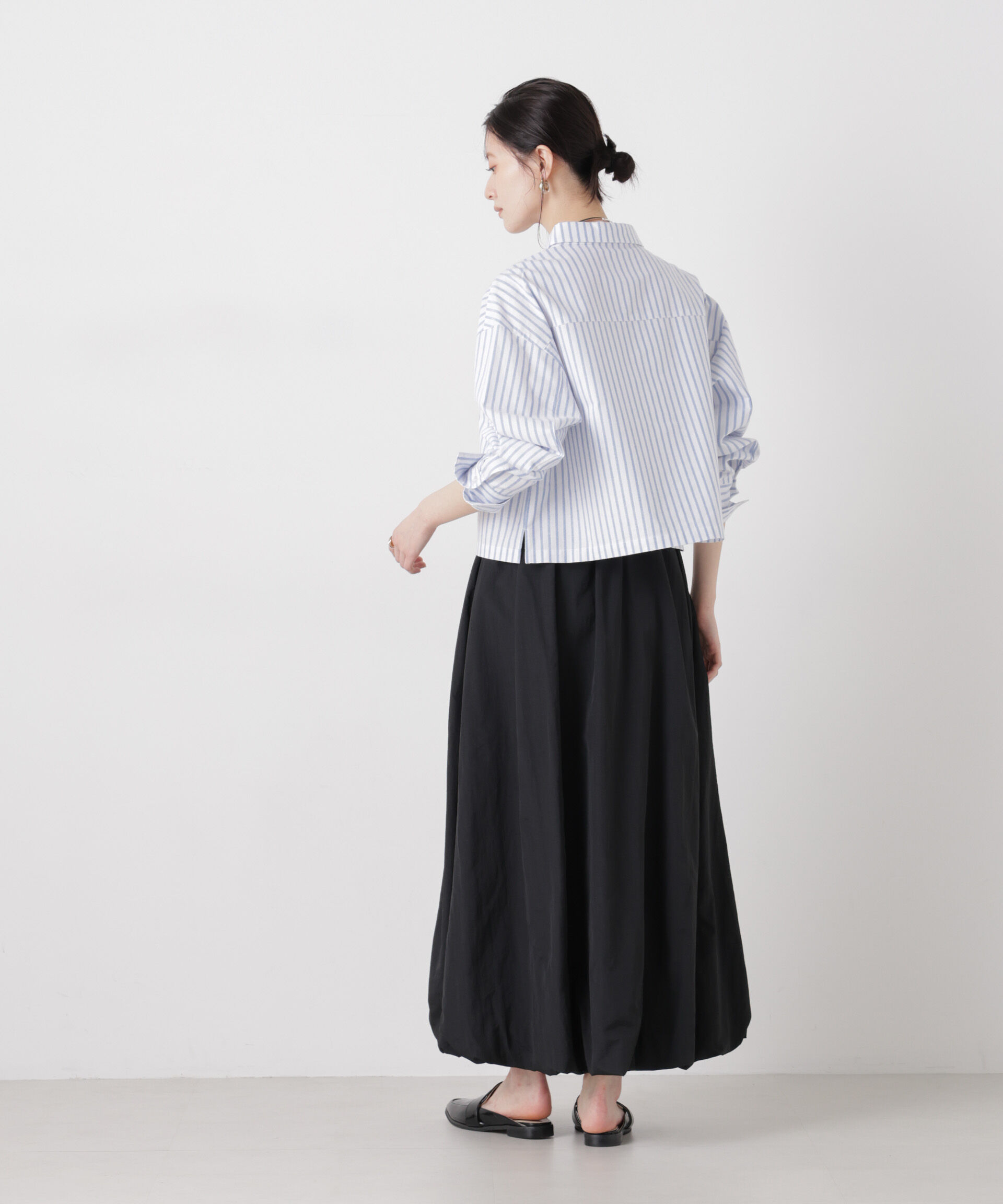 nano･universe「オックスクロップドシャツ」|シャツ・ブラウス|