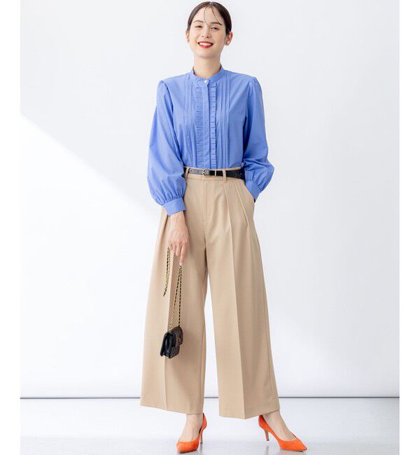 組曲「ドライタッチツイル ワイドパンツ」|その他|