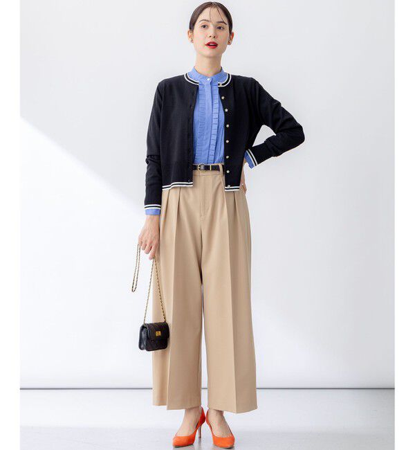 組曲「ドライタッチツイル ワイドパンツ」|その他|