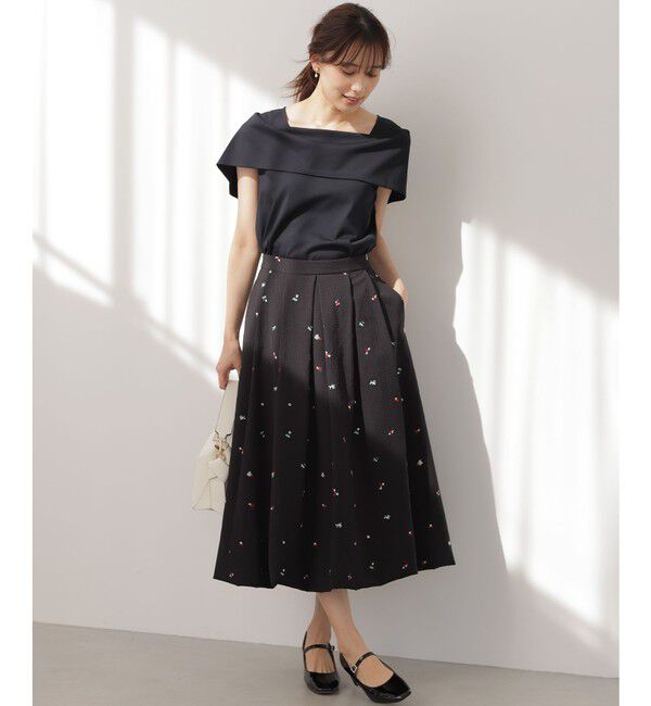 組曲「GIZAコットンオフショルダー カットソー」|Tシャツ・カットソー|