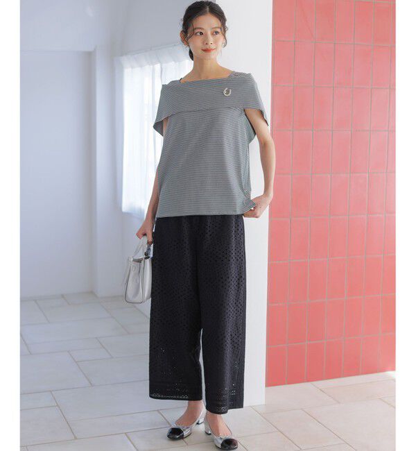 組曲「GIZAコットンオフショルダー カットソー」|Tシャツ・カットソー|