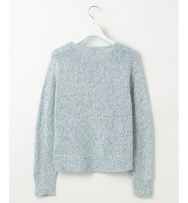 自由区「【洗える】カラーミックスリネン ニット」|ニット・セーター|