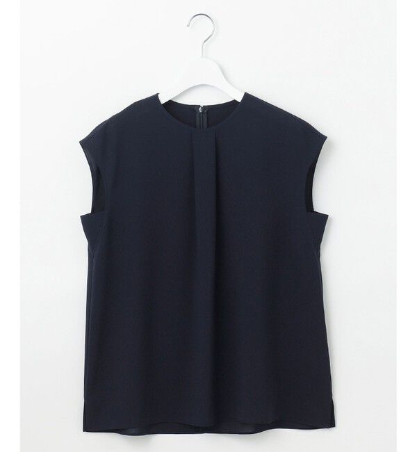 自由区「【セットアップ対応・UVカット・接触冷感・洗える】ライトストレッチ ブラウス」|シャツ・ブラウス|