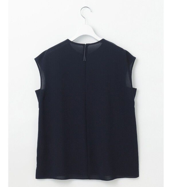 自由区「【セットアップ対応・UVカット・接触冷感・洗える】ライトストレッチ ブラウス」|シャツ・ブラウス|