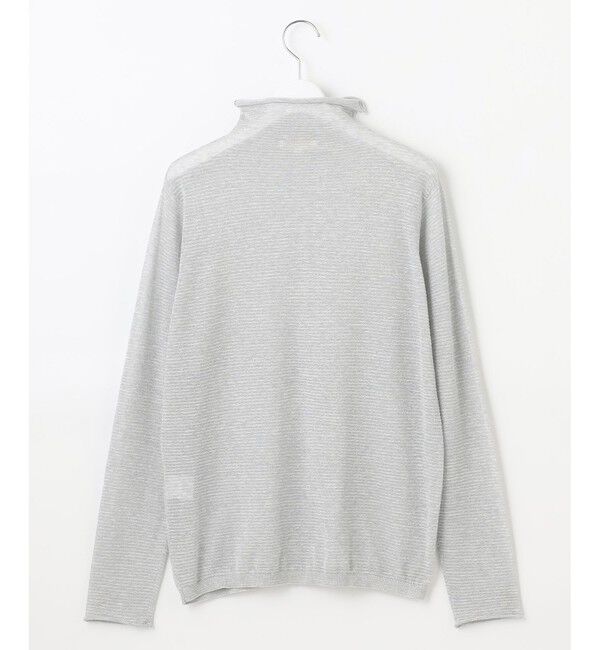 自由区「【洗える】ラメボーダー ニット」|ニット・セーター|