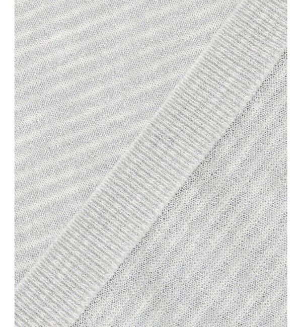 自由区「【洗える】ラメボーダー ニット」|ニット・セーター|