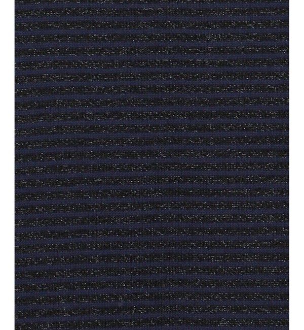 自由区「【洗える】ラメボーダー ニット」|ニット・セーター|