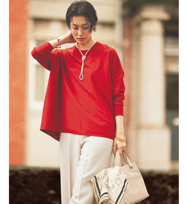 自由区「ブライトリングツイードクロップド パンツ」|その他|