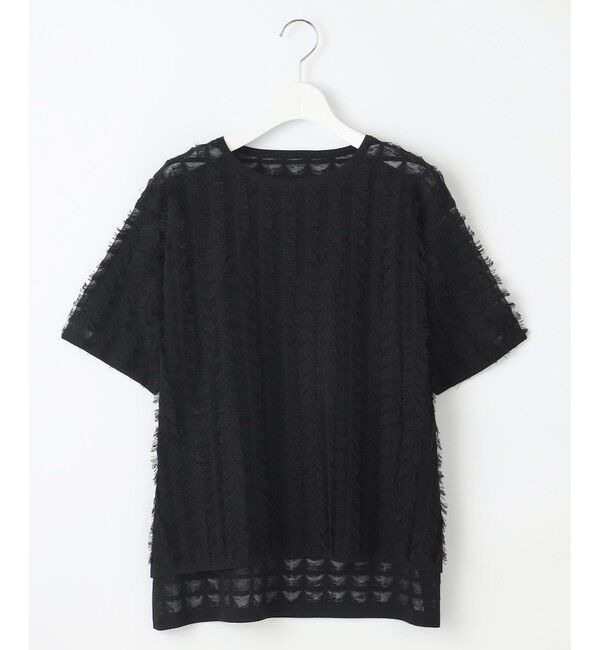 自由区「【セットアップ対応】シアーカットジャカード ニット」|ニット・セーター|