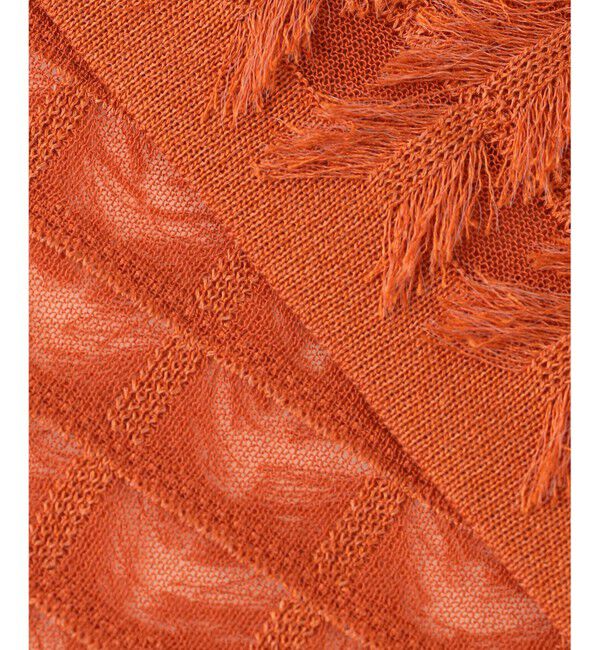 自由区「【セットアップ対応】シアーカットジャカード ニット」|ニット・セーター|