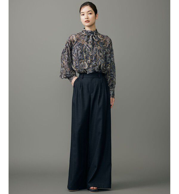 自由区「デニムライクツイルワイド パンツ」|その他|