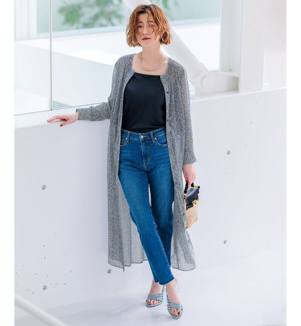 23区「【洗える】スムースサテン キャミソール」|キャミソール|