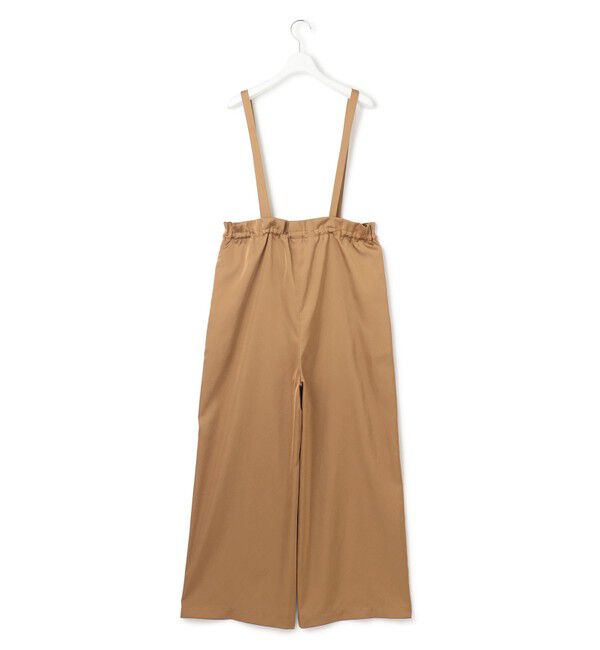 23区「【接触冷感/洗える】ヴィンテージソフトサテン サスペンダー パンツ」|その他|